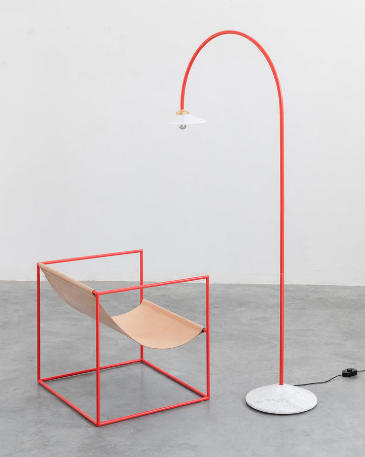 Valerie Objects - Muller van Severen - Staande Lamp Marmer N°2 Rood