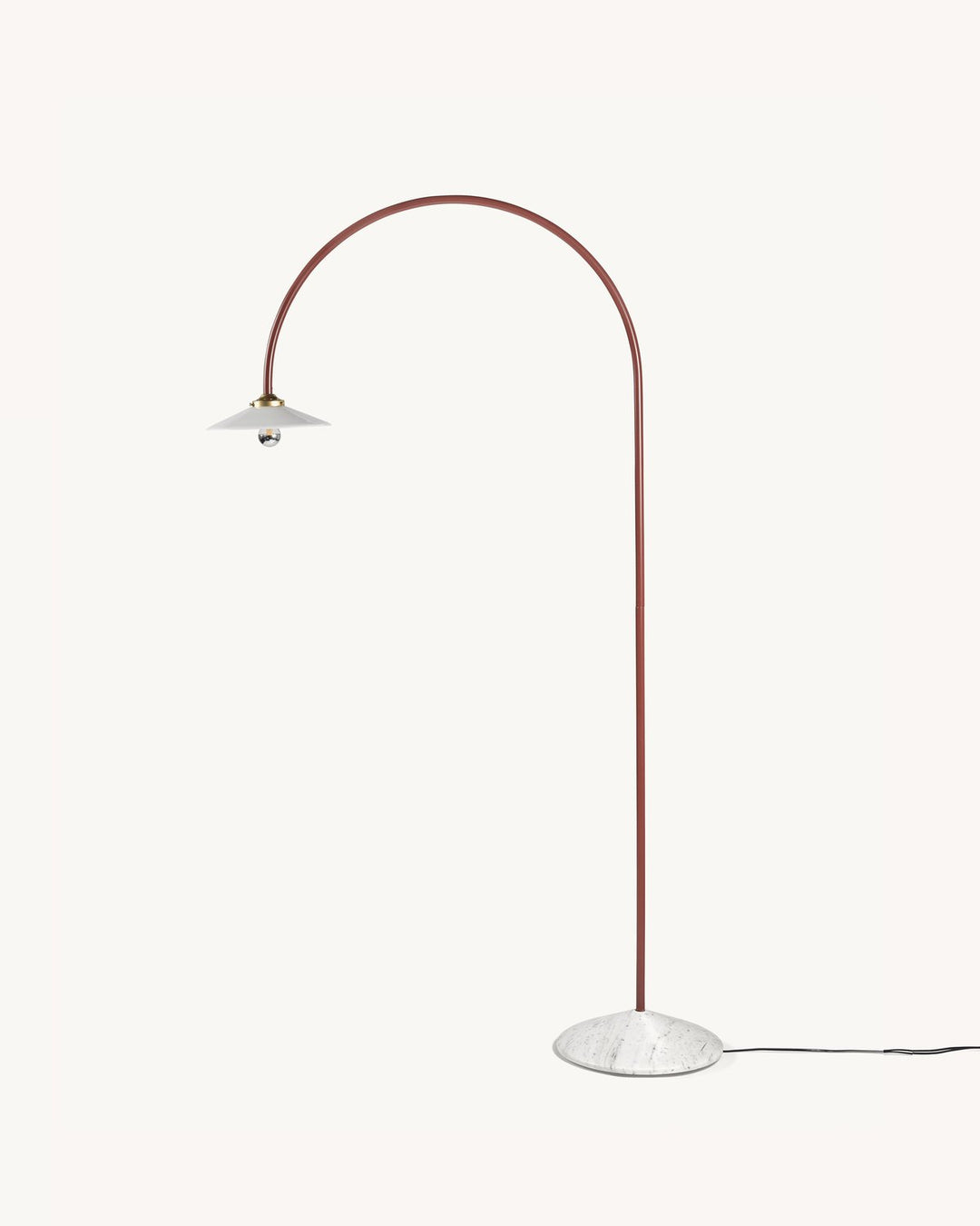 Valerie Objects - Muller van Severen - Staande Lamp Marmer N°2 Menie Rood