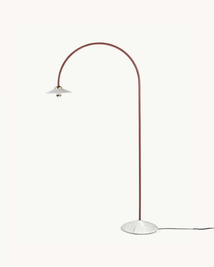 Valerie Objects - Muller van Severen - Staande Lamp Marmer N°2 Menie Rood