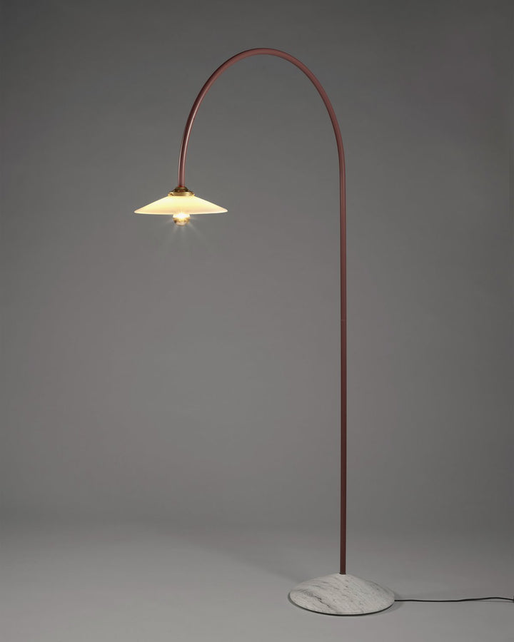 Valerie Objects - Muller van Severen - Staande Lamp Marmer N°2 Menie Rood