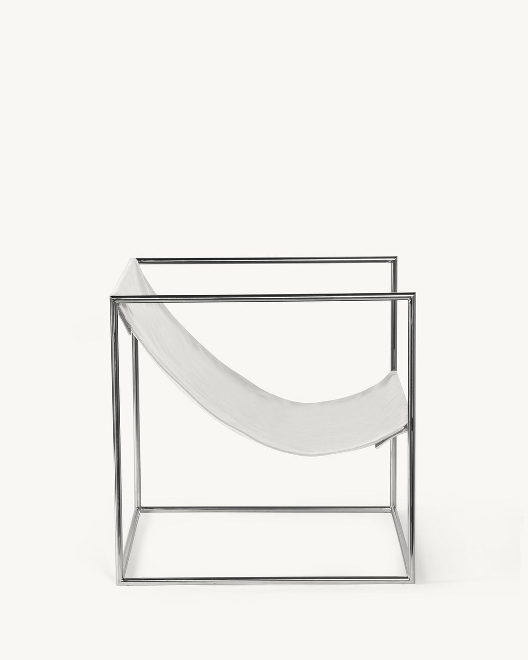 Valerie Objects - muller van severen - Stoelen Solo Zit Roestvast Staal/Wit