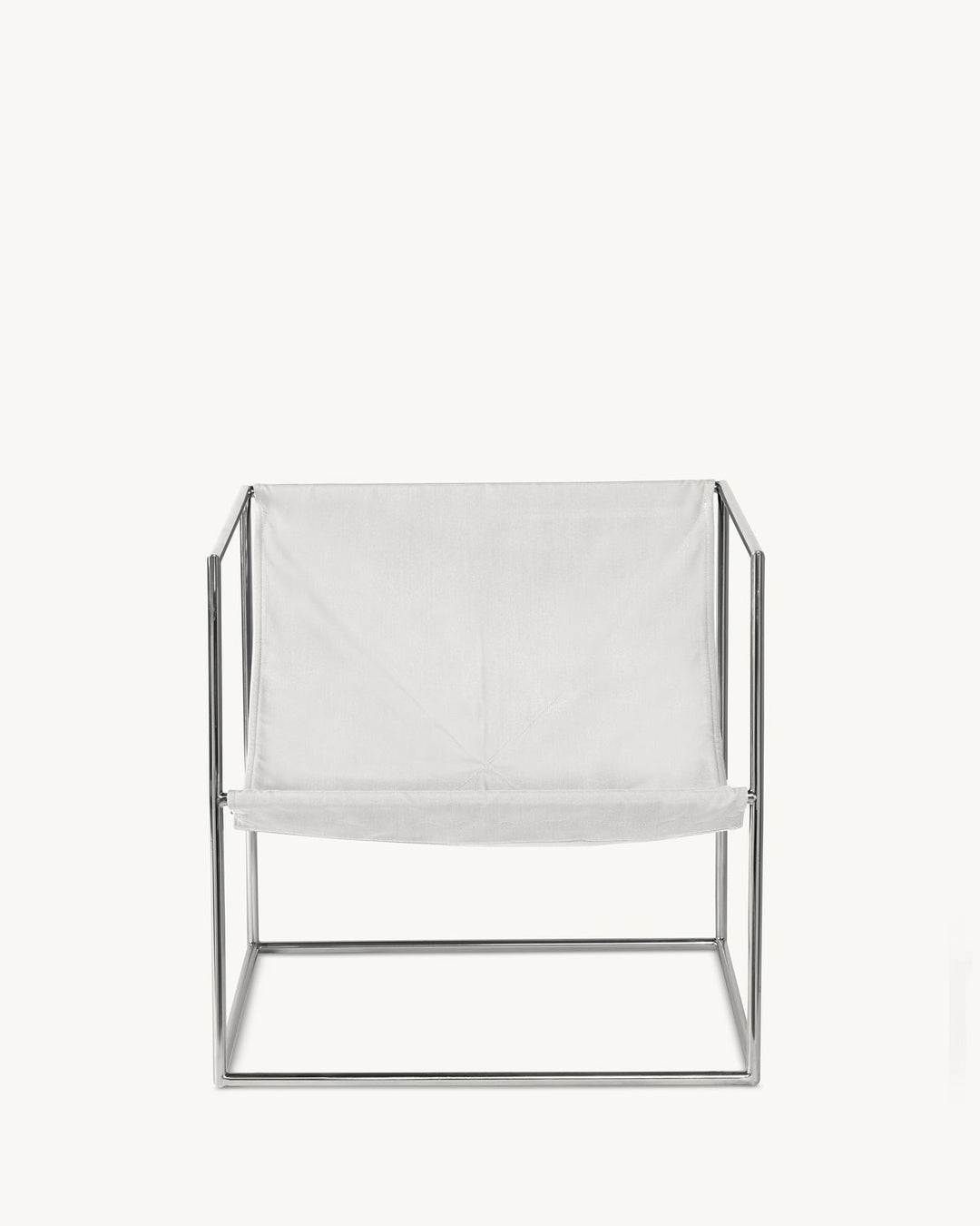 Valerie Objects - muller van severen - Stoelen Solo Zit Roestvast Staal/Wit