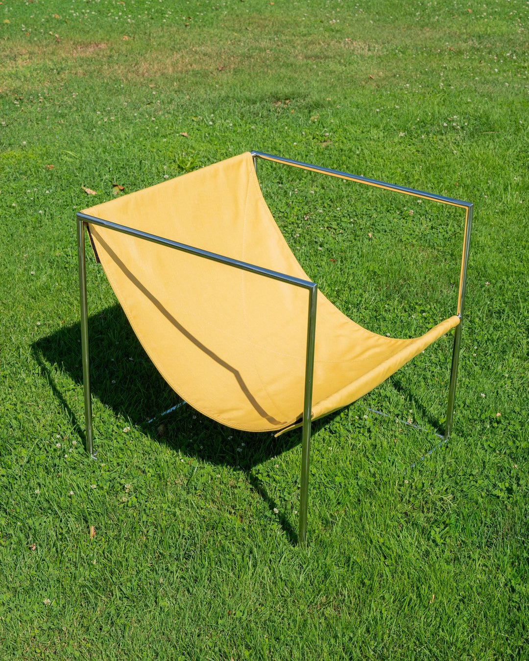 Valerie Objects - muller van severen - Stoelen Solo Zit Roestvast Staal/Geel