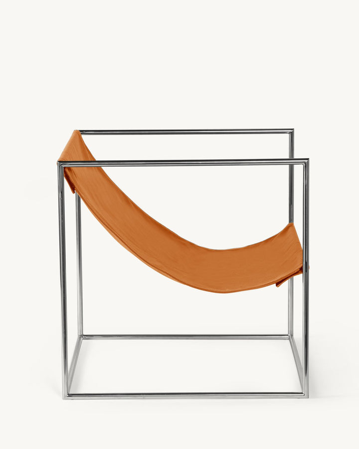 Valerie Objects - muller van severen - Stoelen Solo Zit Roestvast Staal/Roze