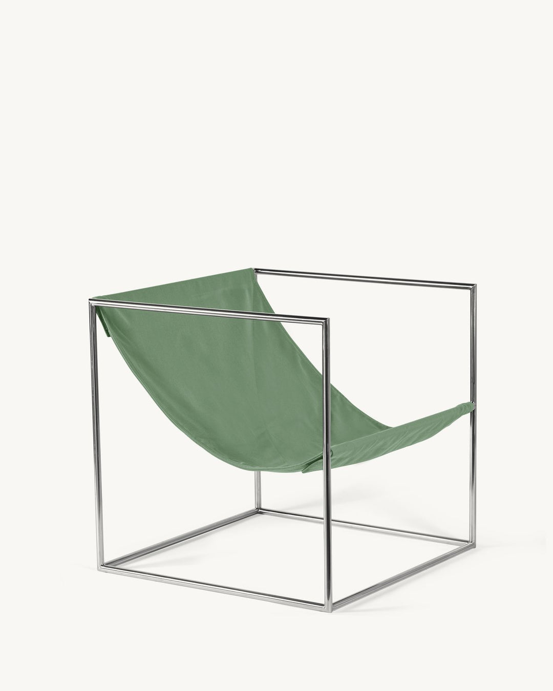 Valerie Objects - muller van severen - Stoelen Solo Zit Roestvast Staal/Groen