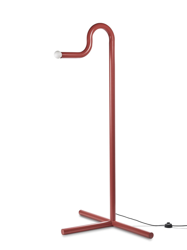 Valerie Objects - Piovenefabi - Staande Lamp Rood La Uno Rossa