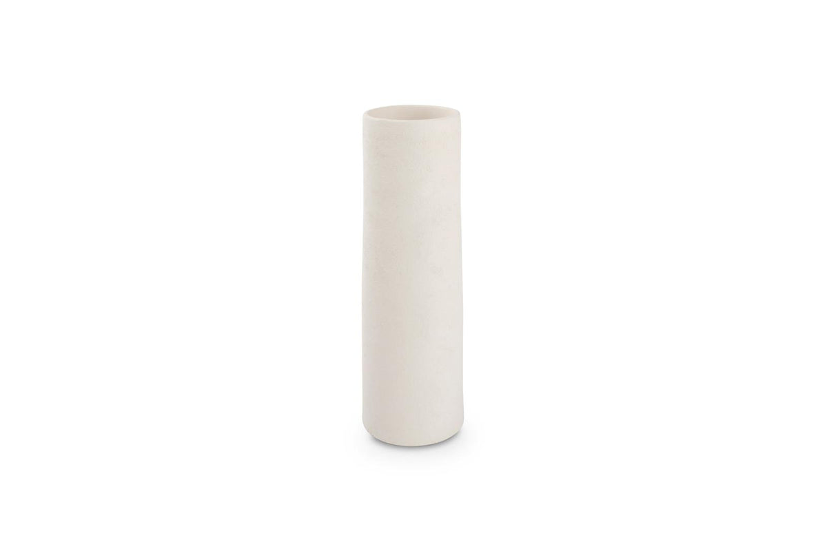 Vaas 10xH30cm wit Cone