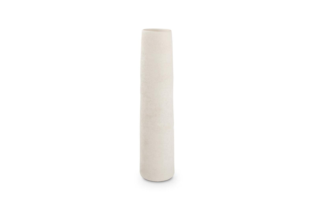 Vaas 10xH40cm wit Cone
