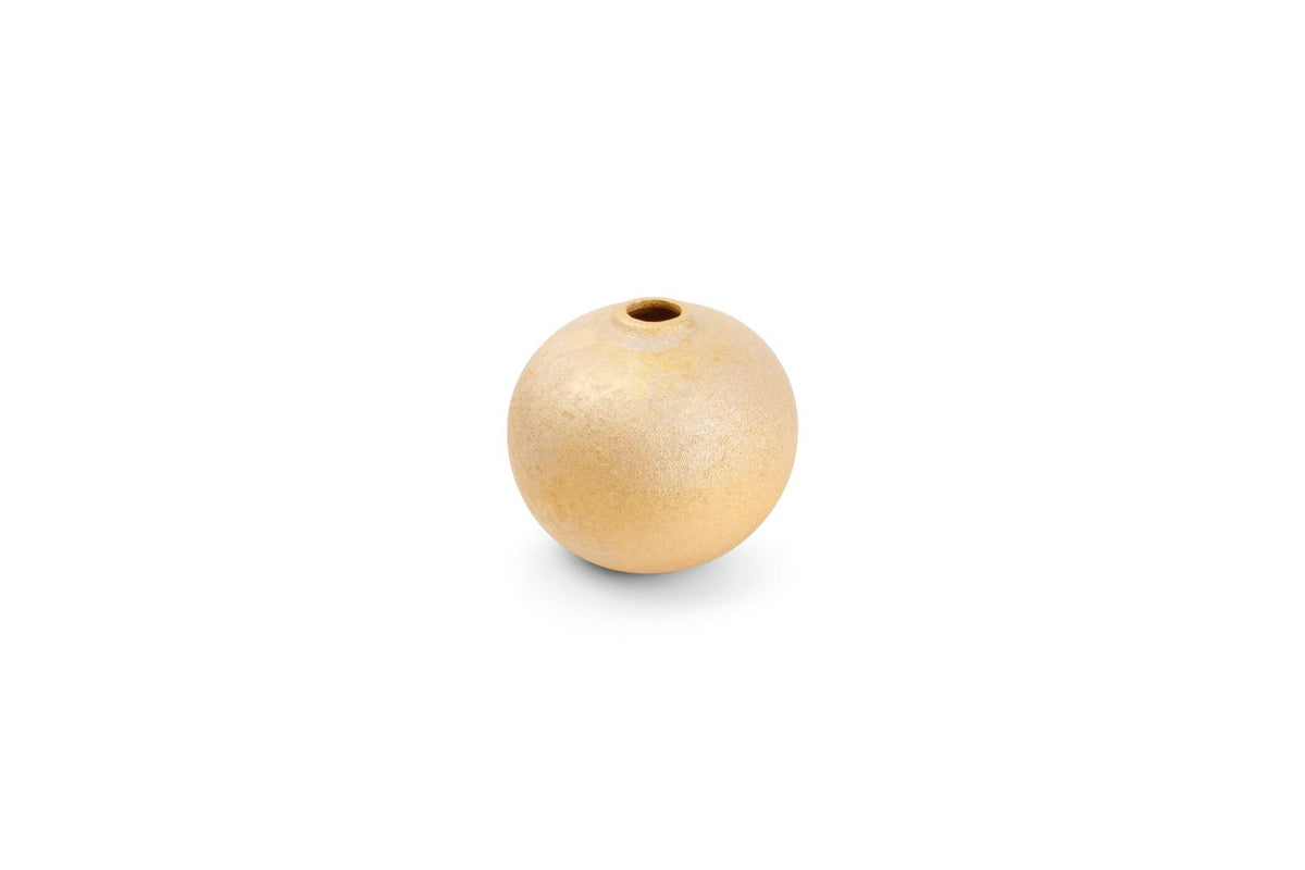 Vaas 14,5xH13cm goud Bullet