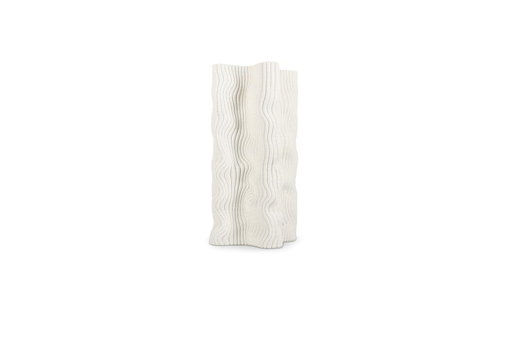 Vaas 17,5x17,5xH33cm fluid white Vea