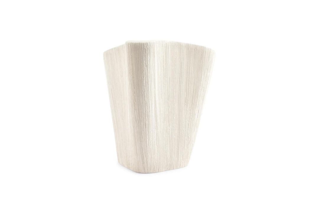 Vaas 28,5xH27cm beige Vico