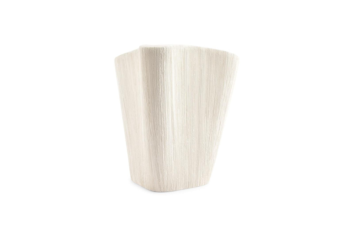 Vaas 28,5xH27cm beige Vico