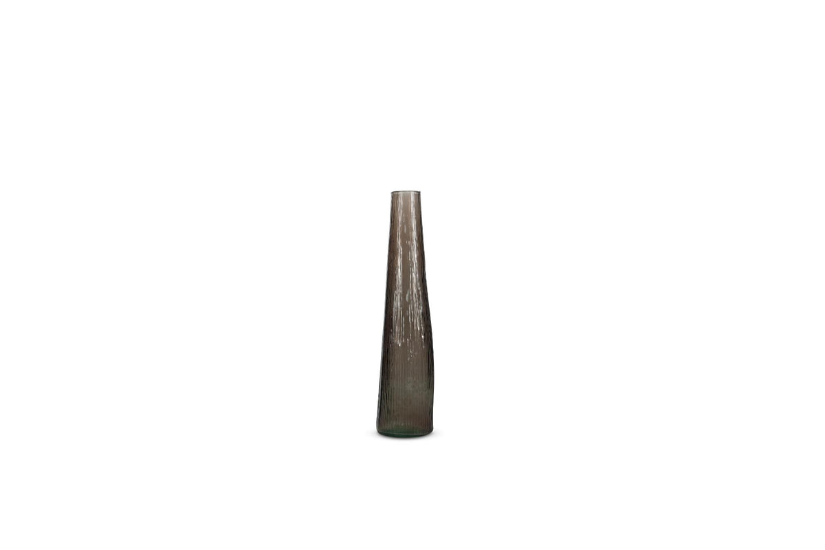 Vaas 9xH40cm bruin Twig