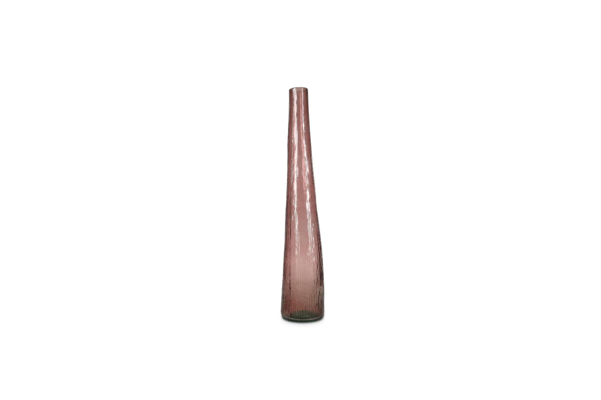 Vaas 9xH50cm bordeaux Twig