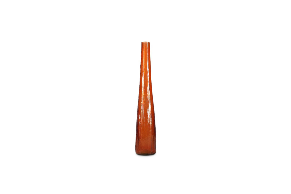 Vaas 9xH50cm orange Twig