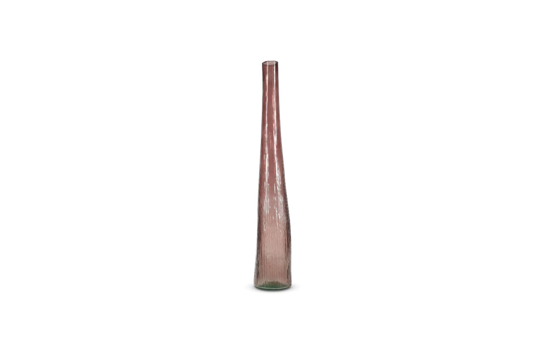 Vaas 9xH55cm bordeaux Twig