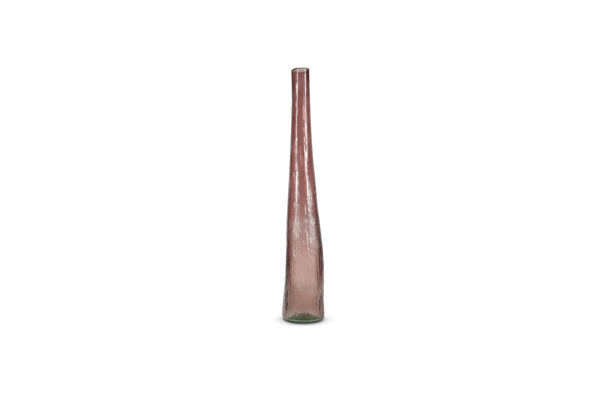 Vaas 9xH55cm bordeaux Twig