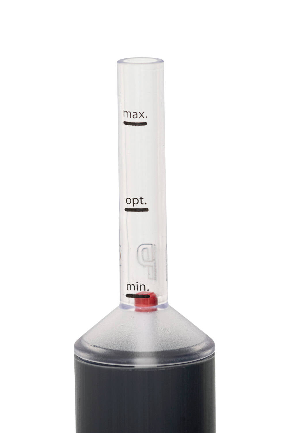 Pottery Pots - Waterlevel indicator XS, Antraciet