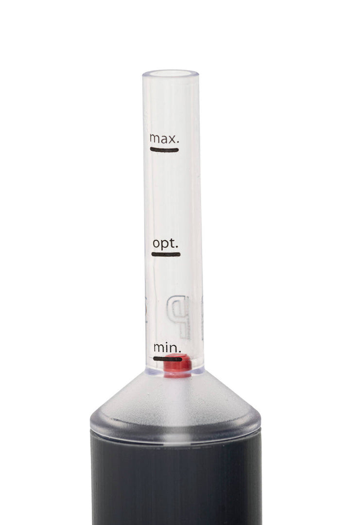 Pottery Pots - Waterlevel indicator XS, Antraciet