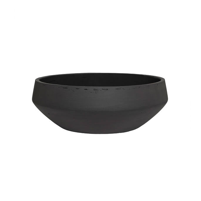 Pottery Pots - Bloempot Madu S, Black Washed Ø28 cm