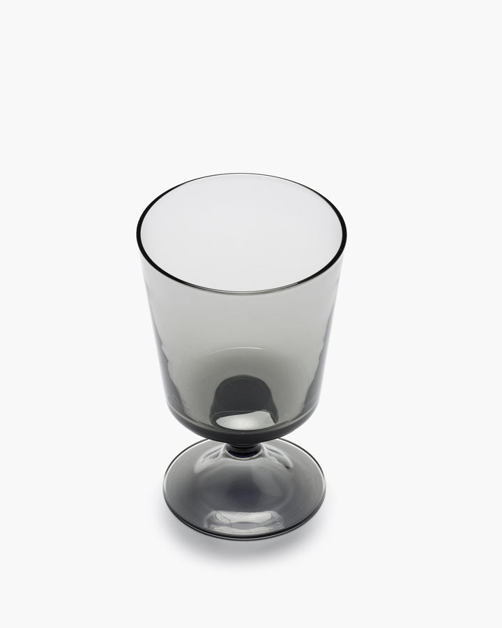 Serax - Marie Michielssen - Rodewijnglas Smoky Grey La Mère - Set van 4