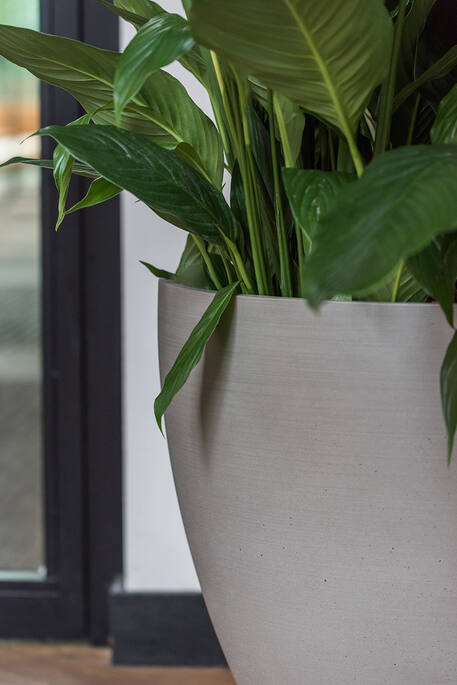 Pottery Pots - Bloempot Jesslyn L, Clouded Grey Ø70 cm