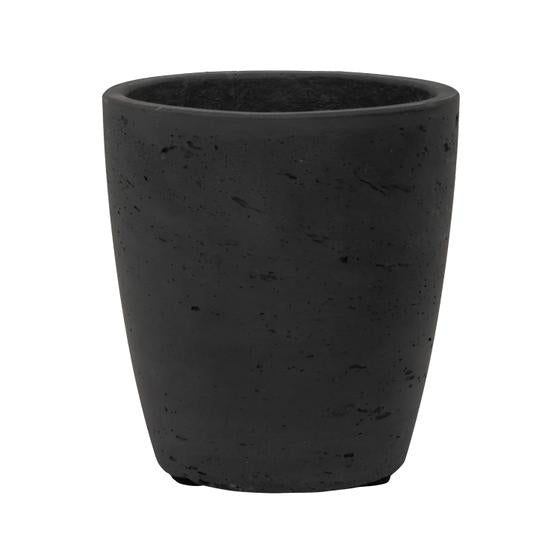 Pottery Pots - Bloempot Gerben M, Black Washed Ø15 cm
