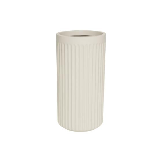 Pottery Pots - Bloempot Turris M, Silk White Ø36 cm