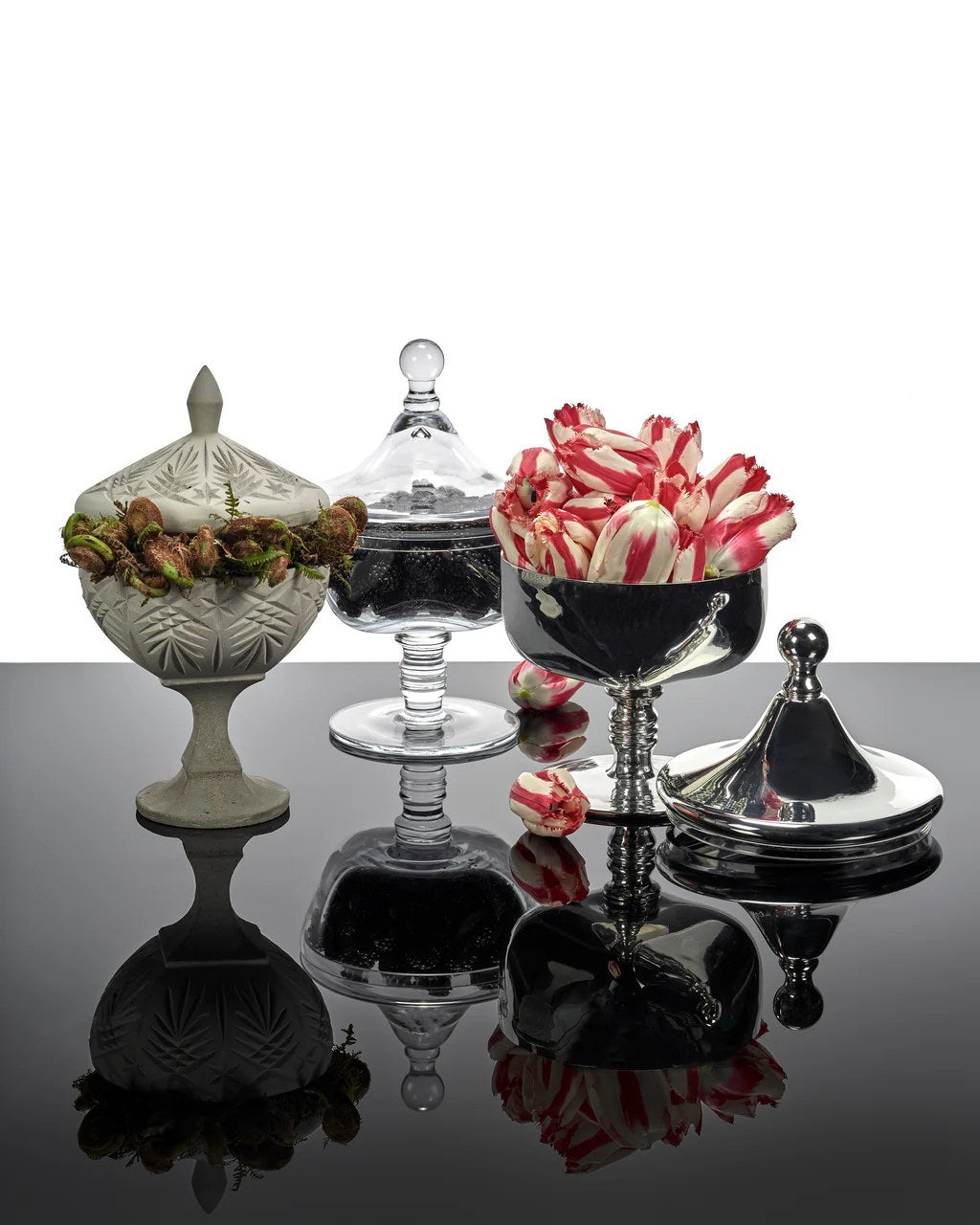 Serax - Kris Van Assche - Bonbonnière 02 S Zilver Josephine