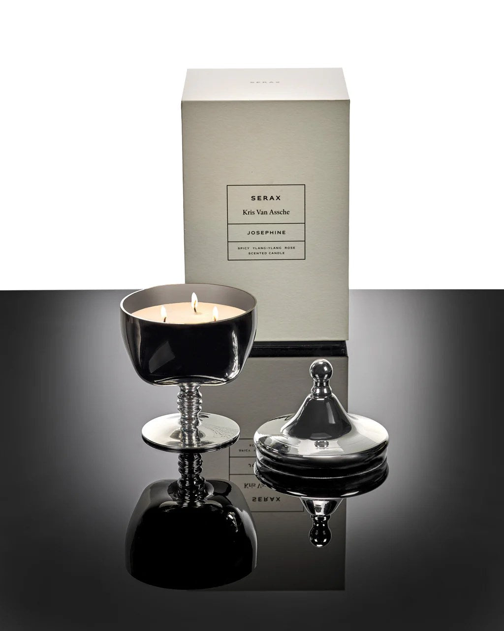 Serax - Kris Van Assche - Geurkaars Zilver Josephine