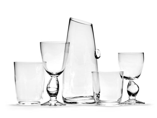 Serax - Uncharted - Glas M Out of Lines - Set van 4