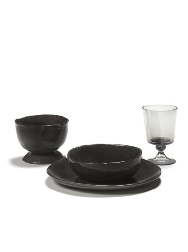 Serax - Marie Michielssen - Rodewijnglas Smoky Grey La Mère - Set van 4