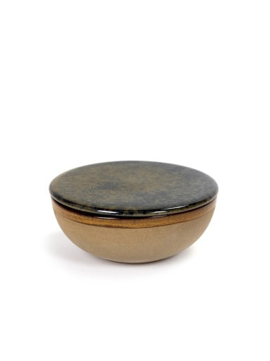 Serax - Sergio Herman - Kom met Deksel Indi Grey Surface