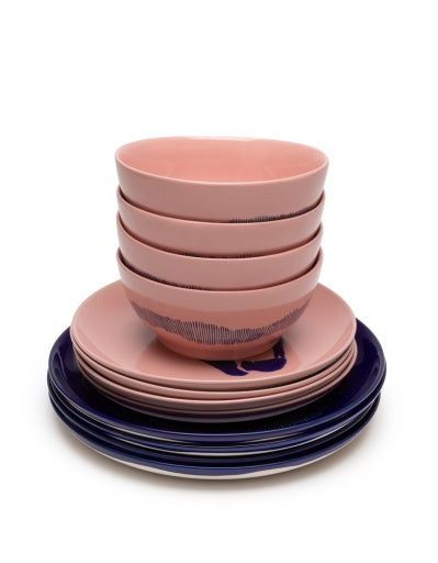 Serax - Ottolenghi - Set Dark Blue/Roze Feast