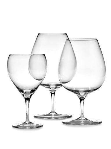 Serax - Sergio Herman - Rode Wijnglas Inku - Set van 4