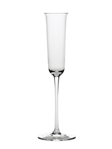 Ann Demeulemeester - Champagneglas Transparant Grace - Set van 4