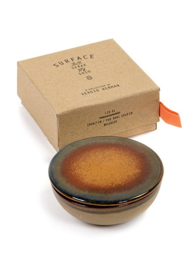 Serax - Sergio Herman - Kom met Deksel Indi Grey Surface