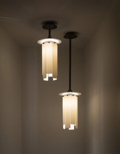 Ann Demeulemeester - Ann Demeulemeester - Hanglamp Kort Zwart Wit Gilda S5