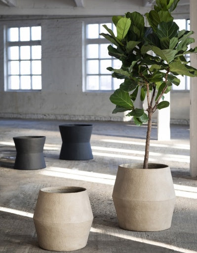 Serax - Marie Michielssen - Plantenpot 01 S Bruin Construct Ø50 cm