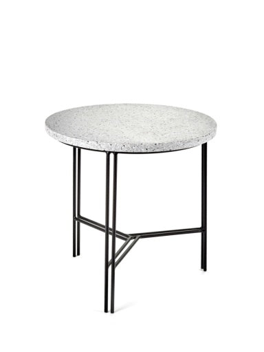 Serax - Antonino Sciortino - Bijzettafel M Zwart/Grijs Terrazzo