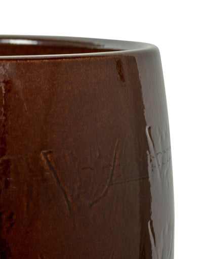Serax - Vincent Van Duysen - Sierpot 08 Bruin Vaso Ø39 cm
