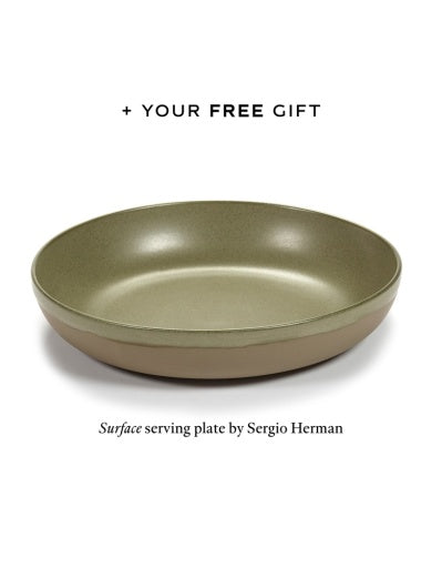 Serax - Sergio Herman - Set Camo Green Surface