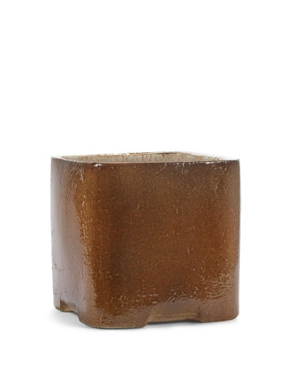 Serax - Kelly Wearstler - Plantenpot 04 Amber Book 40,5x40,5 cm