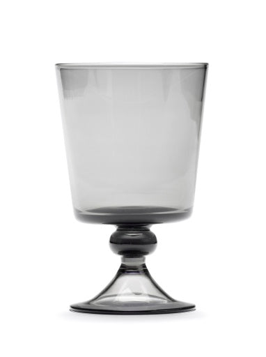 Serax - Marie Michielssen - Rodewijnglas Smoky Grey La Mère - Set van 4