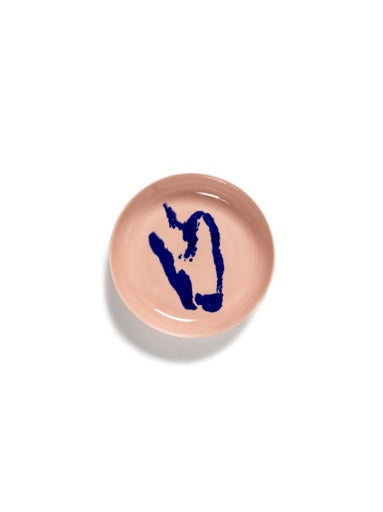 Serax - Ottolenghi - Bord Hoog Roze Paprika Blauw Feast - Set van 2