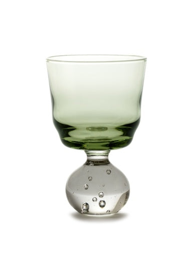 Serax - Bela Silva - Glas op Voet S Groen Eternal Snow - Set van 6
