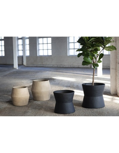 Serax - Marie Michielssen - Plantenpot 01 S Zwart Construct Ø50 cm