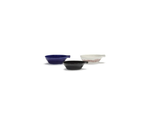 Serax - Ottolenghi - Tapasbord S Donkerblauw/Wit Feast - Set van 4