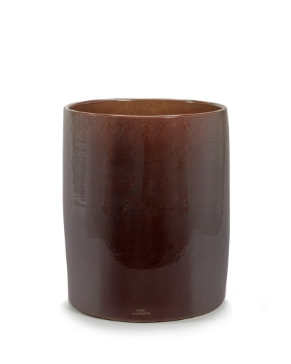 Serax - Vincent Van Duysen - Sierpot 08 Bruin Vaso Ø39 cm