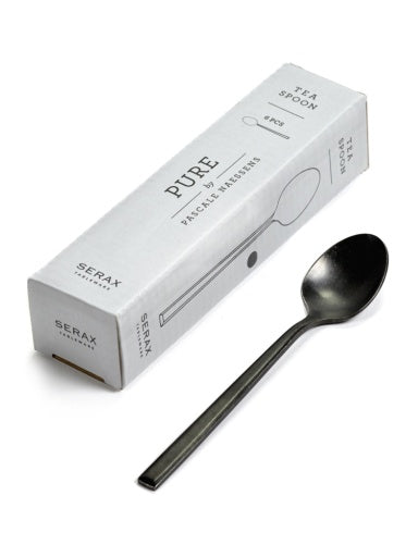 Serax - Pascale Naessens - Tafelvork Zwart Pure - Set van 6